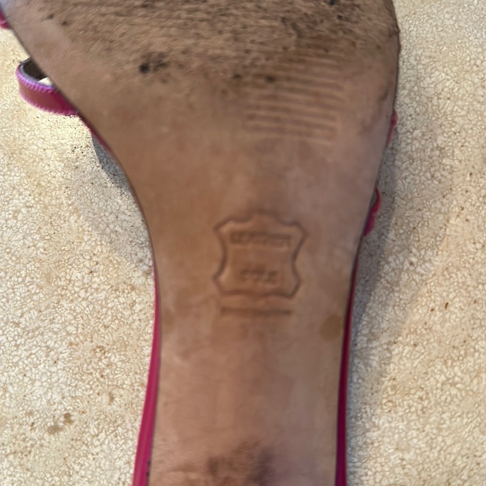 Stuart Weitzman Sandals In Fuchsia Patent Leather… - image 6